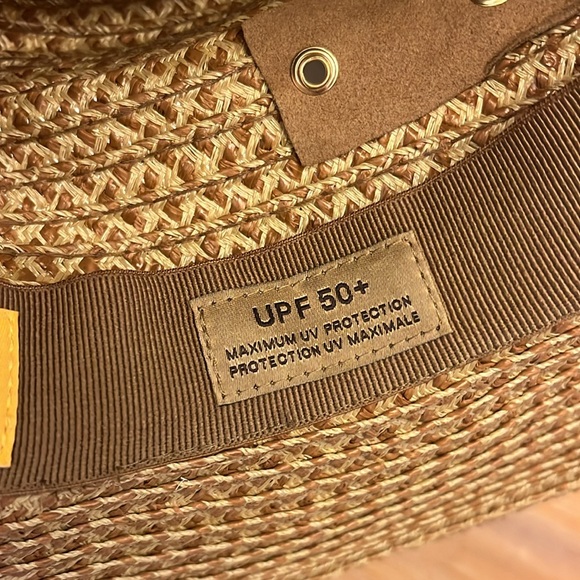 🆕 ERIC JAVITS SUNWAY STRAW SUN HAT - OS - Picture 6 of 10